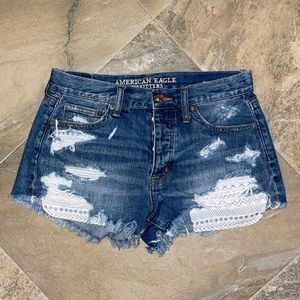 American Eagle jean shorts